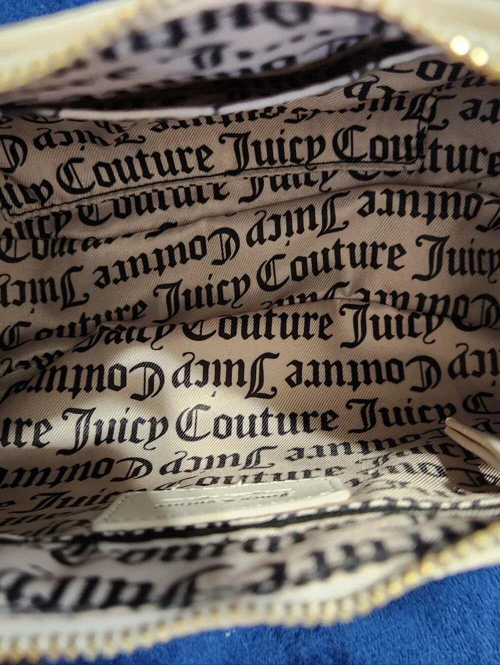 Juicy Couture White Hobo Bag. NWT